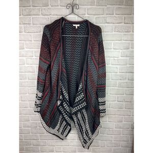 Maurice’s Plus Size Sweater Southwestern Open Front Sz XXL